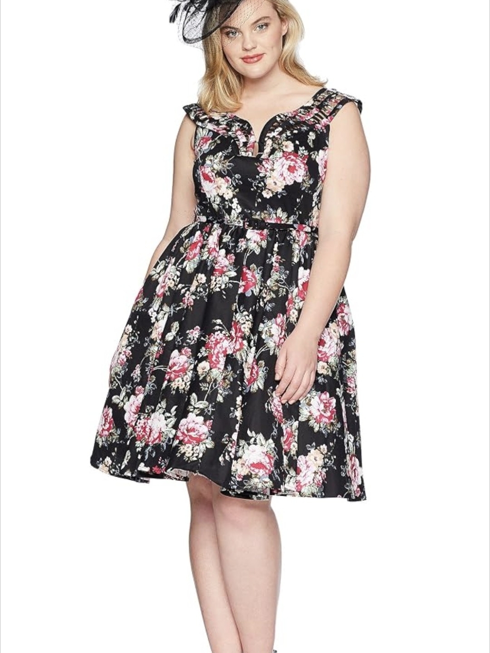 NWT Unique Vintage Olive Swing Dress